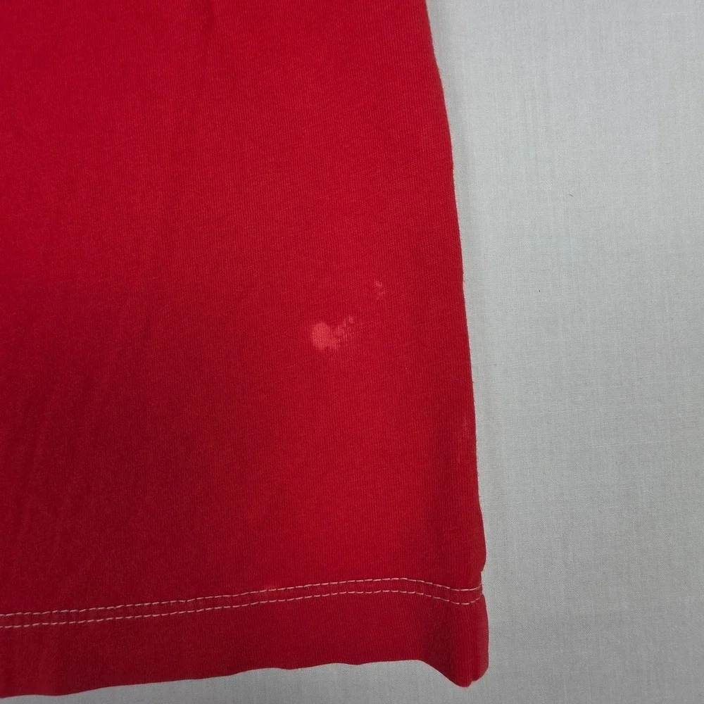 Jordan Jumpman‎ Air Graphic T-Shirt Mens Medium White Red Jumpman Logo Cotton